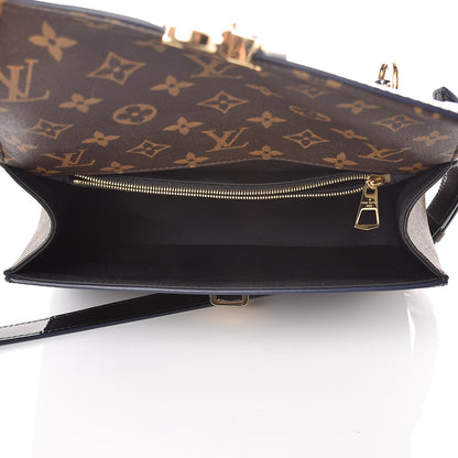 Louis Vuitton Patent Calfskin Monogram Cherrywood PM Black 6 of 9