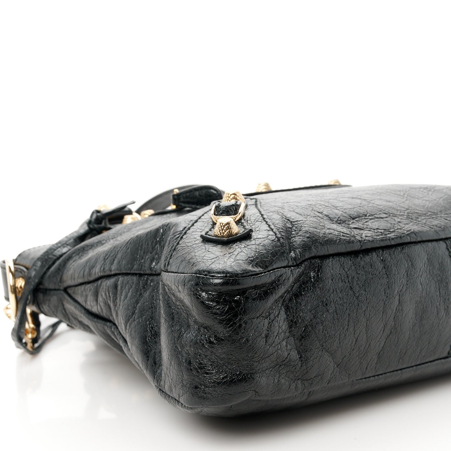 Agneau Giant 12 Gold Hardware Town Black