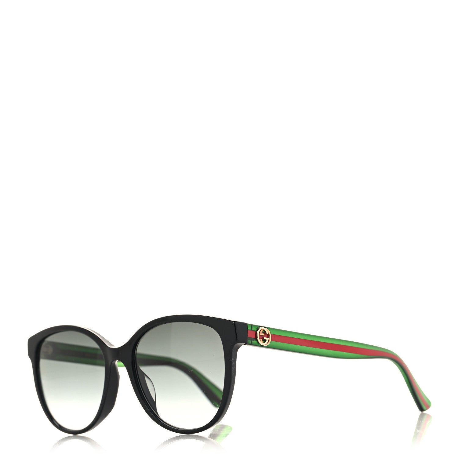 Gucci Acetate Web GG0703SK Sunglasses Black 1 of 8