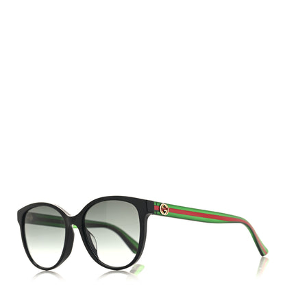 Gucci Acetate Web GG0703SK Sunglasses Black 1 of 8