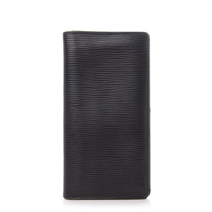 Louis Vuitton Epi Brazza Wallet Black 1 of 10