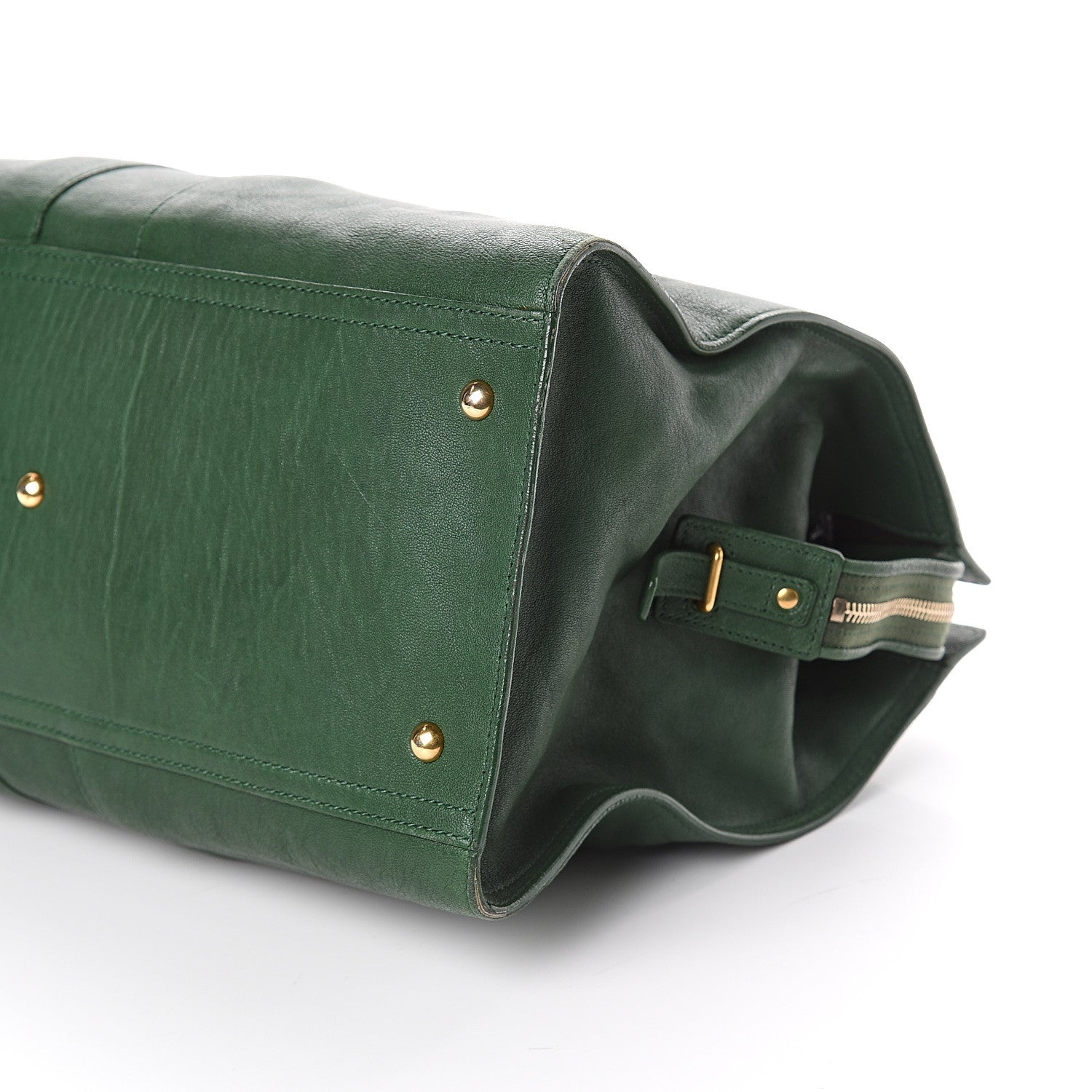 Saint Laurent Sheepskin Large Cabas ChYc Green 8 of 8