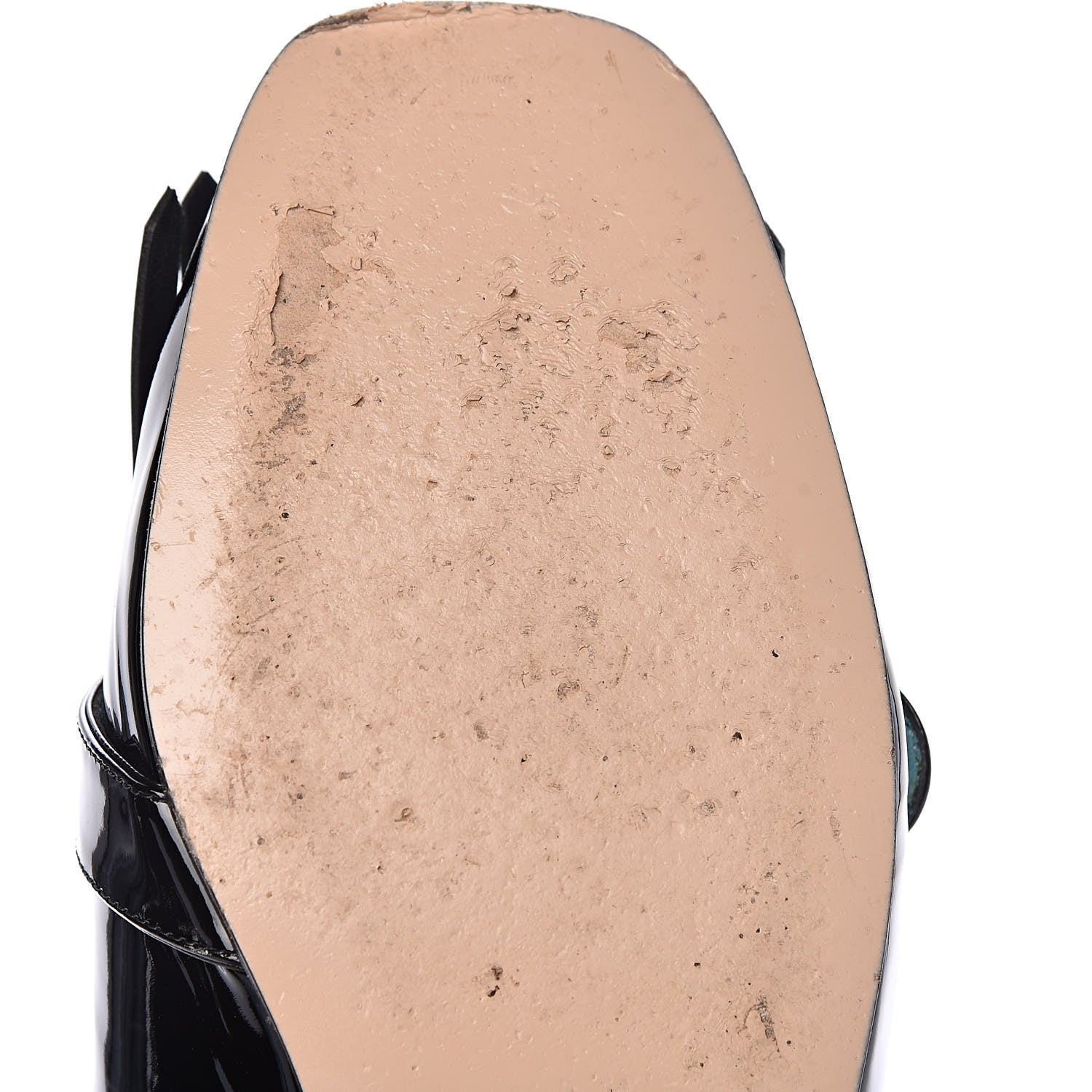 Gucci Vernice Crystal GG Marmont Fringe Slippers 42 Black 13 of 15