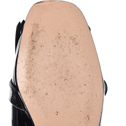 Gucci Vernice Crystal GG Marmont Fringe Slippers 42 Black 13 of 15