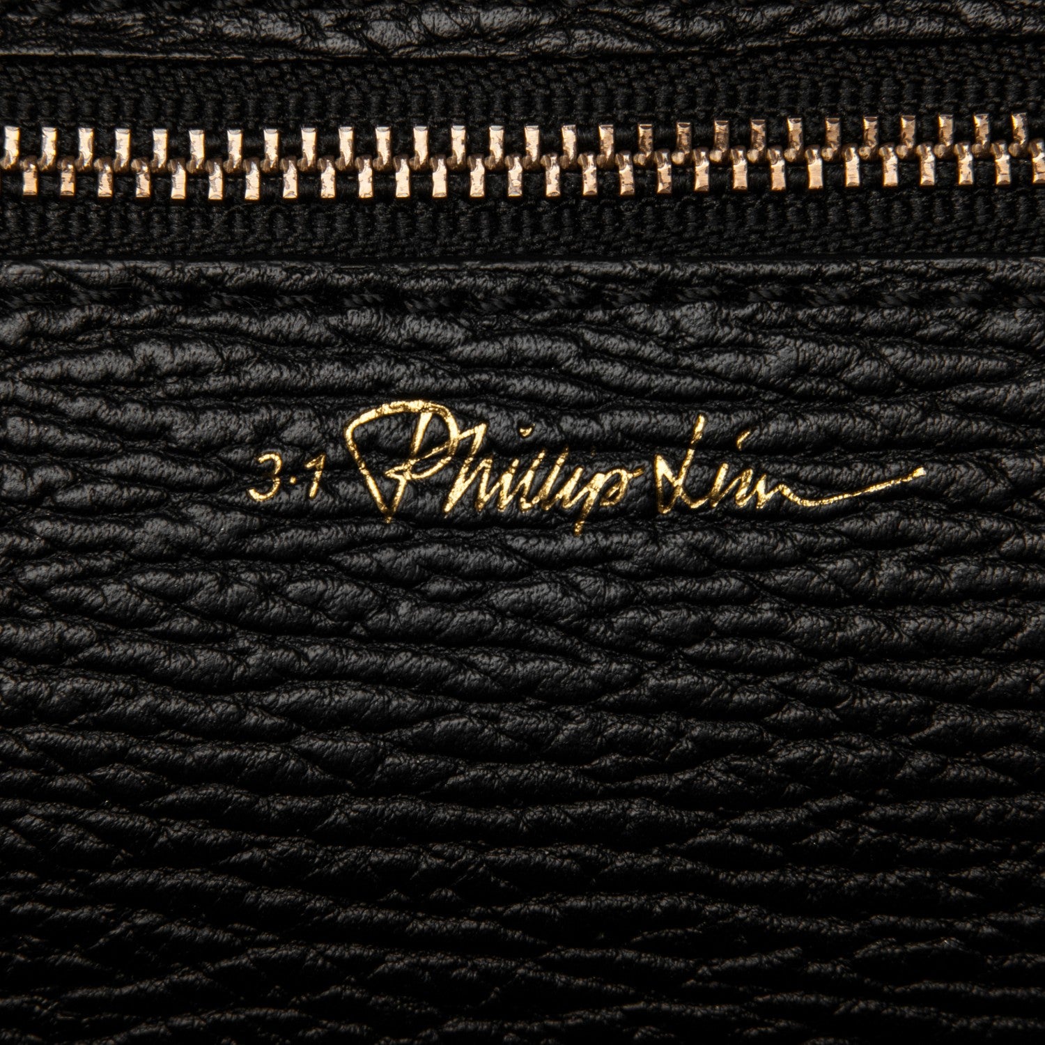 3.1 Phillip Lim 3.1 Textured Calfskin Medium Pashli Satchel Black 5 of 7