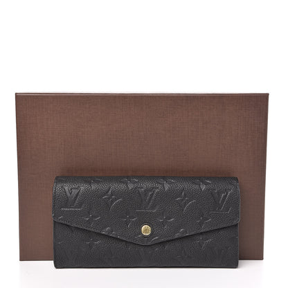 Louis Vuitton Empreinte Curieuse Wallet Black 9 of 9