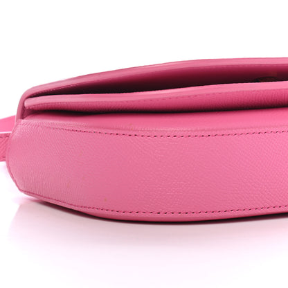 Balenciaga Signature Grained Calfskin Logo Print Ville Day Bag XS Rose Bubblegum Black 8 of 9
