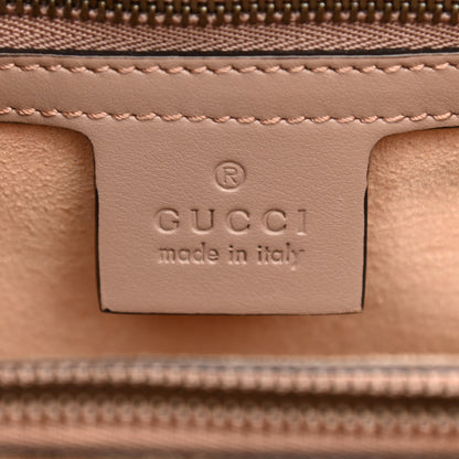 Gucci Calfskin Matelasse Small GG Marmont Tote Porcelain Rose 6 of 11