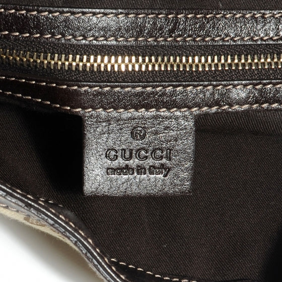 Gucci Monogram Wave Hobo Ebony 6 of 7