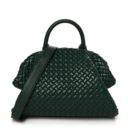 Bottega Veneta Nappa Intrecciato Small Handle Bag Raintree 1 of 8