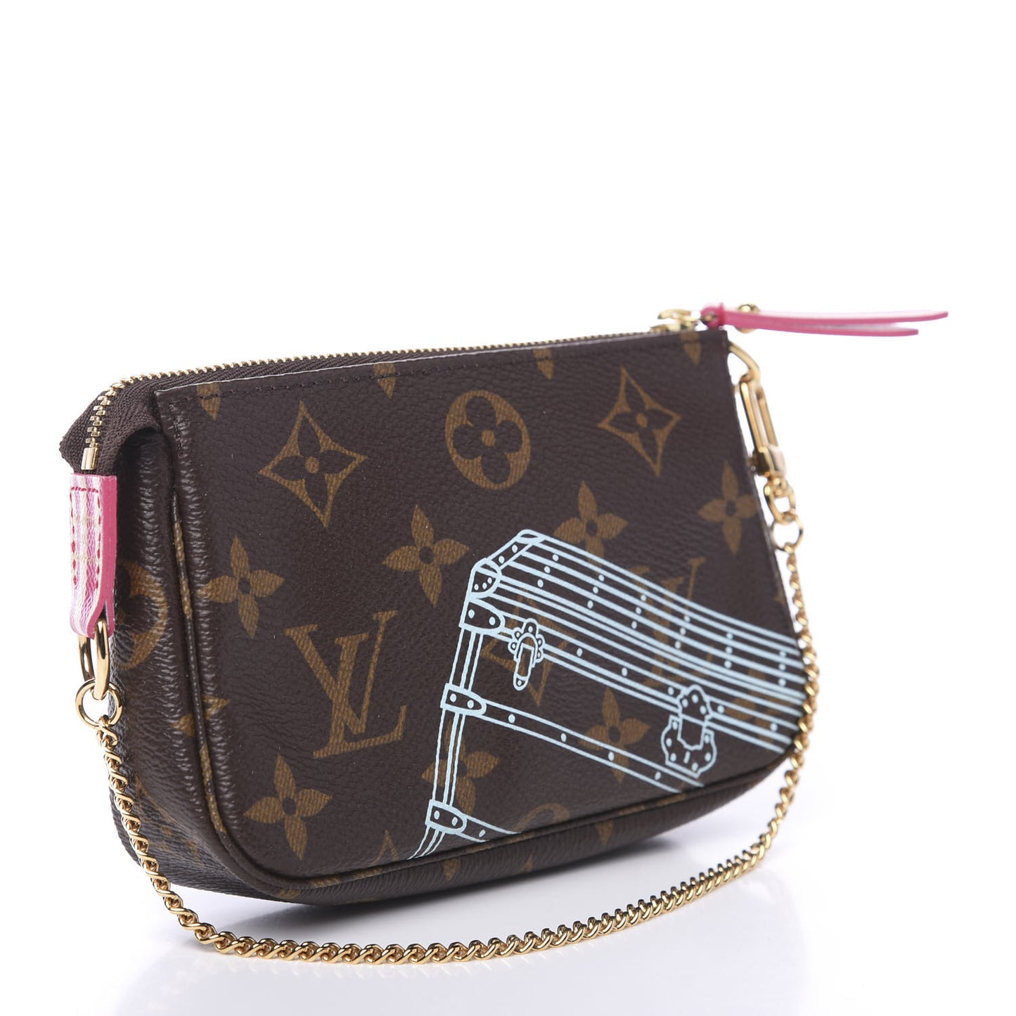 Monogram 2014 Christmas Animation Mini Pochette Accessories