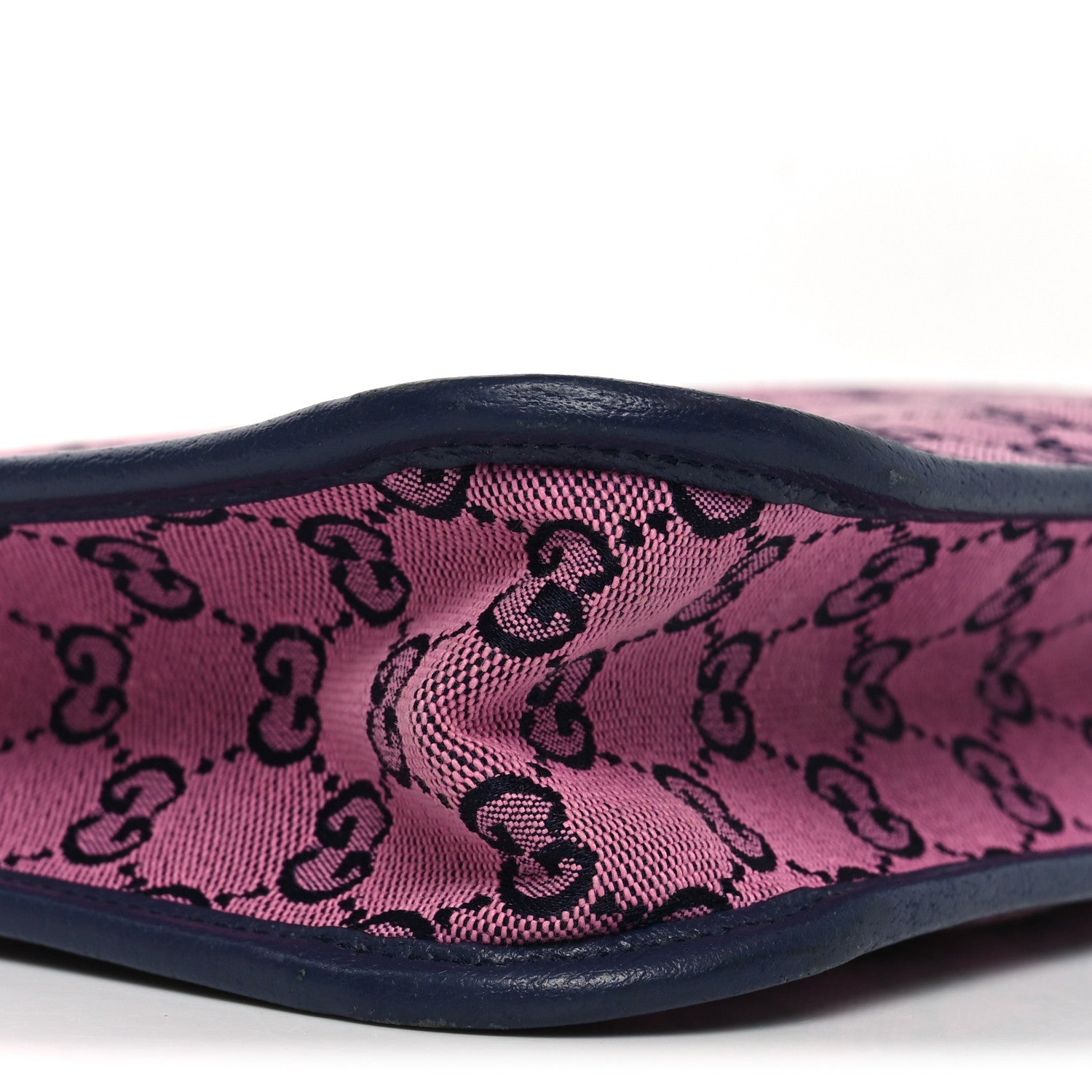 Gucci Monogram Multicolor Small Retro Interlocking G Childrens Tote Pink Blue 9 of 10