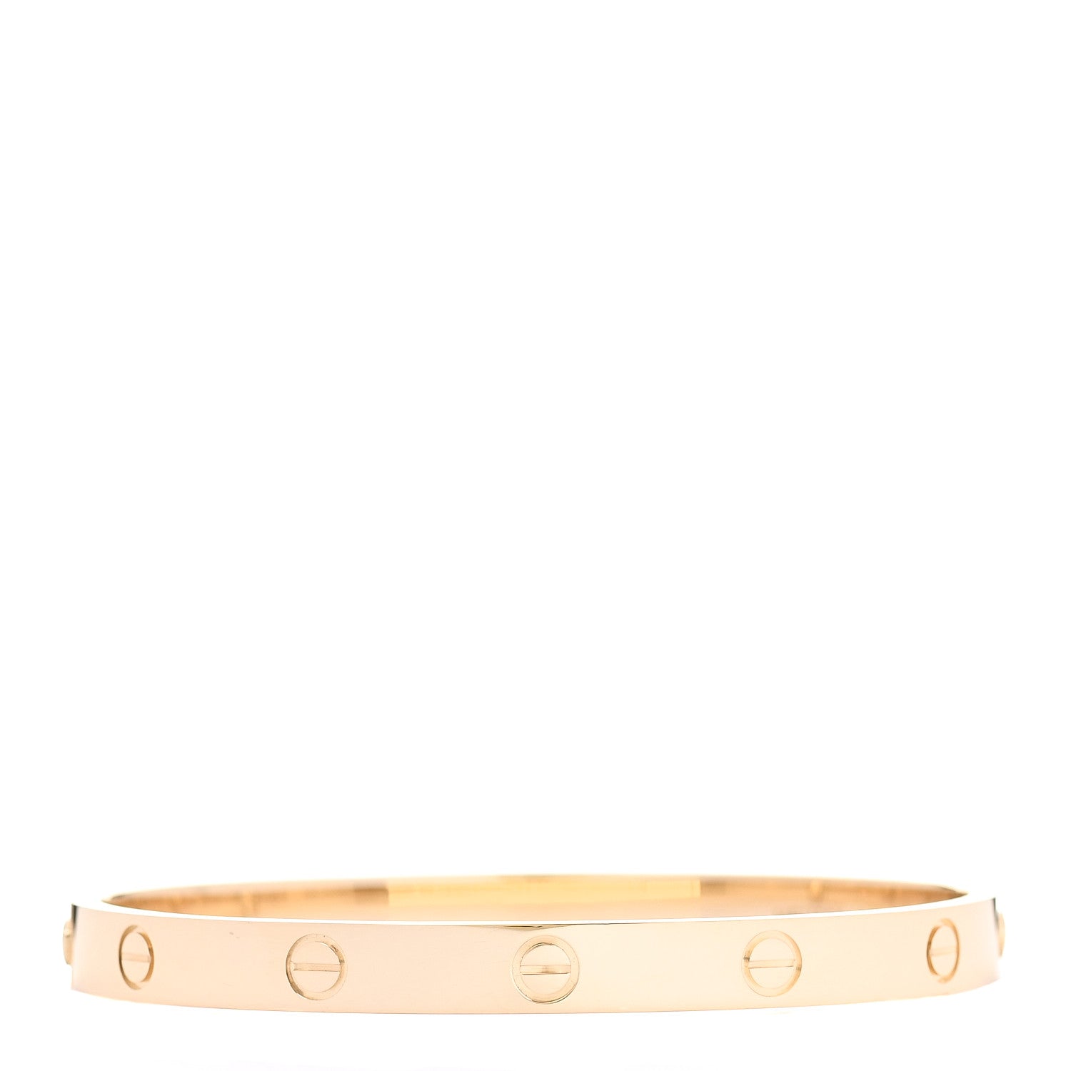 Cartier 18K Yellow Gold LOVE Bracelet 18 1 of 7