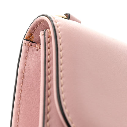 Valentino Garavani Vitello Small Glam Lock Rockstud Flap Poudre 10 of 10
