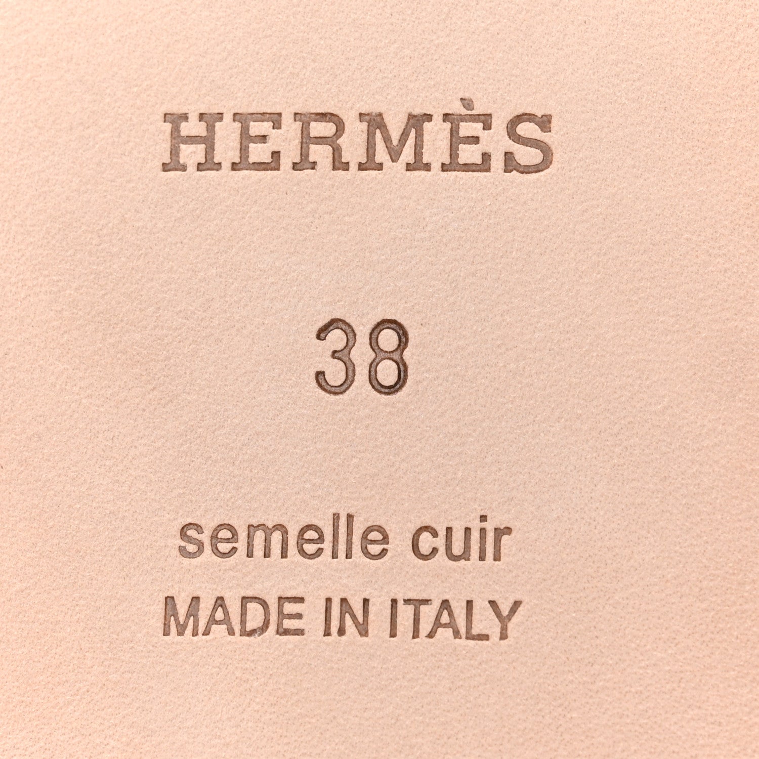 Hermes Ostrich Oran Sandals 38 Violet 7 of 10