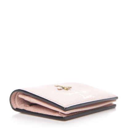 Gucci Cellarius Calfskin Blind for Love Animalier Card Case Perfect Pink 3 of 7