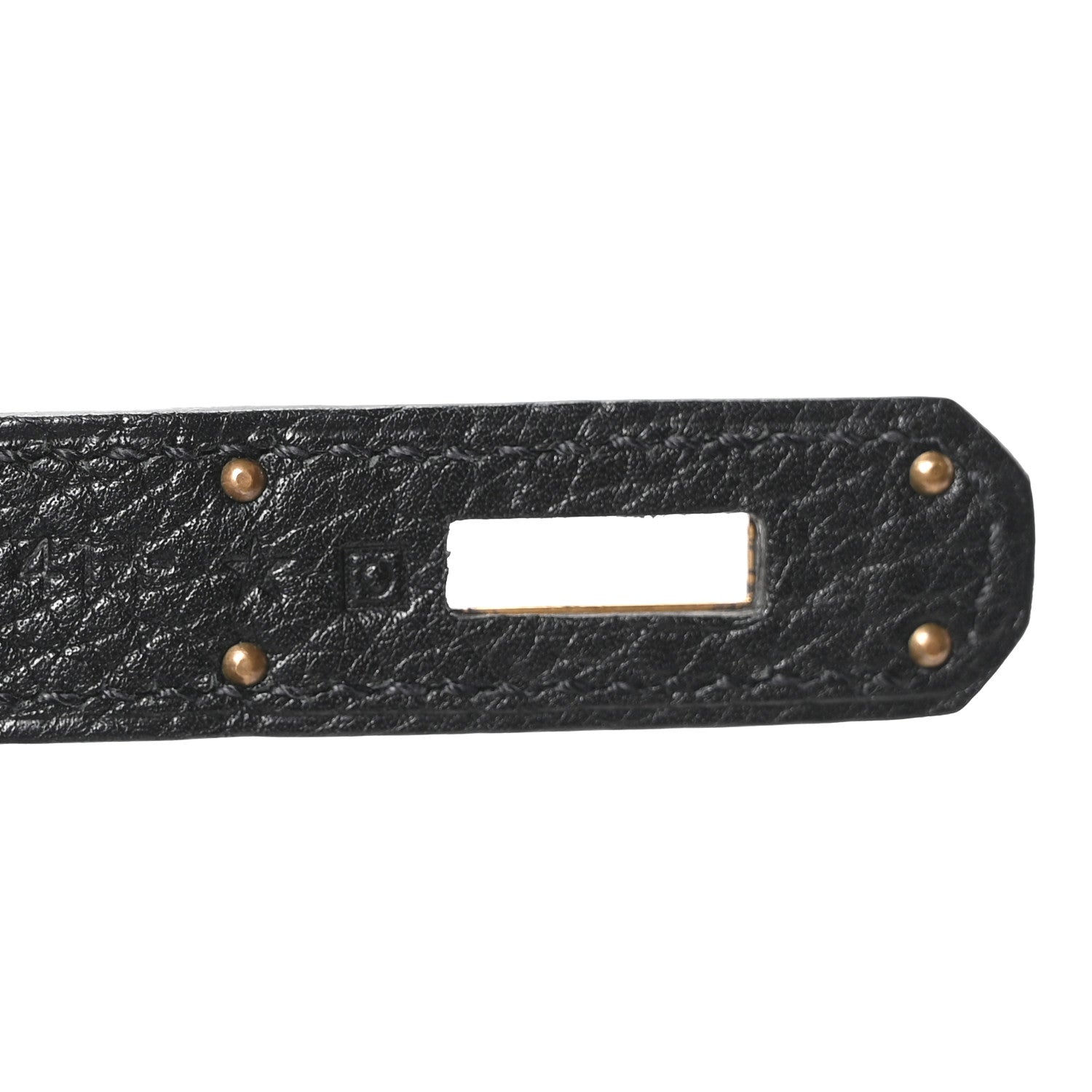 Hermes Fjord Horseshoe Kelly Retourne 35 Black Etoupe 6 of 9