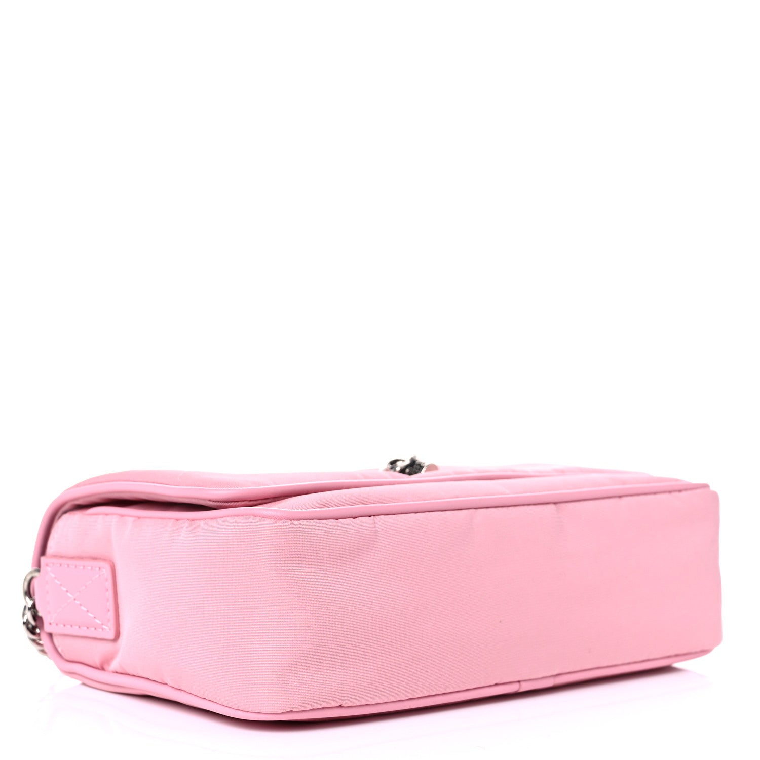 Alexander McQueen Nylon Skull Camera Crossbody Bag Pink 4 of 10