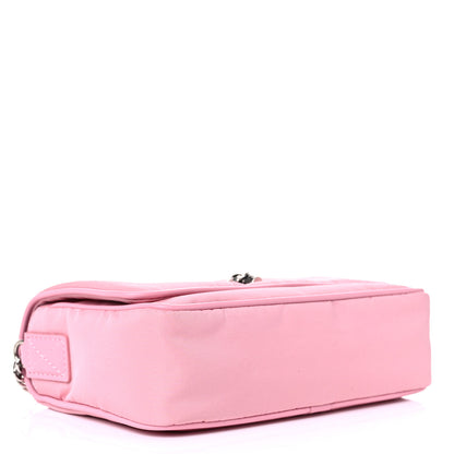 Alexander McQueen Nylon Skull Camera Crossbody Bag Pink 4 of 10