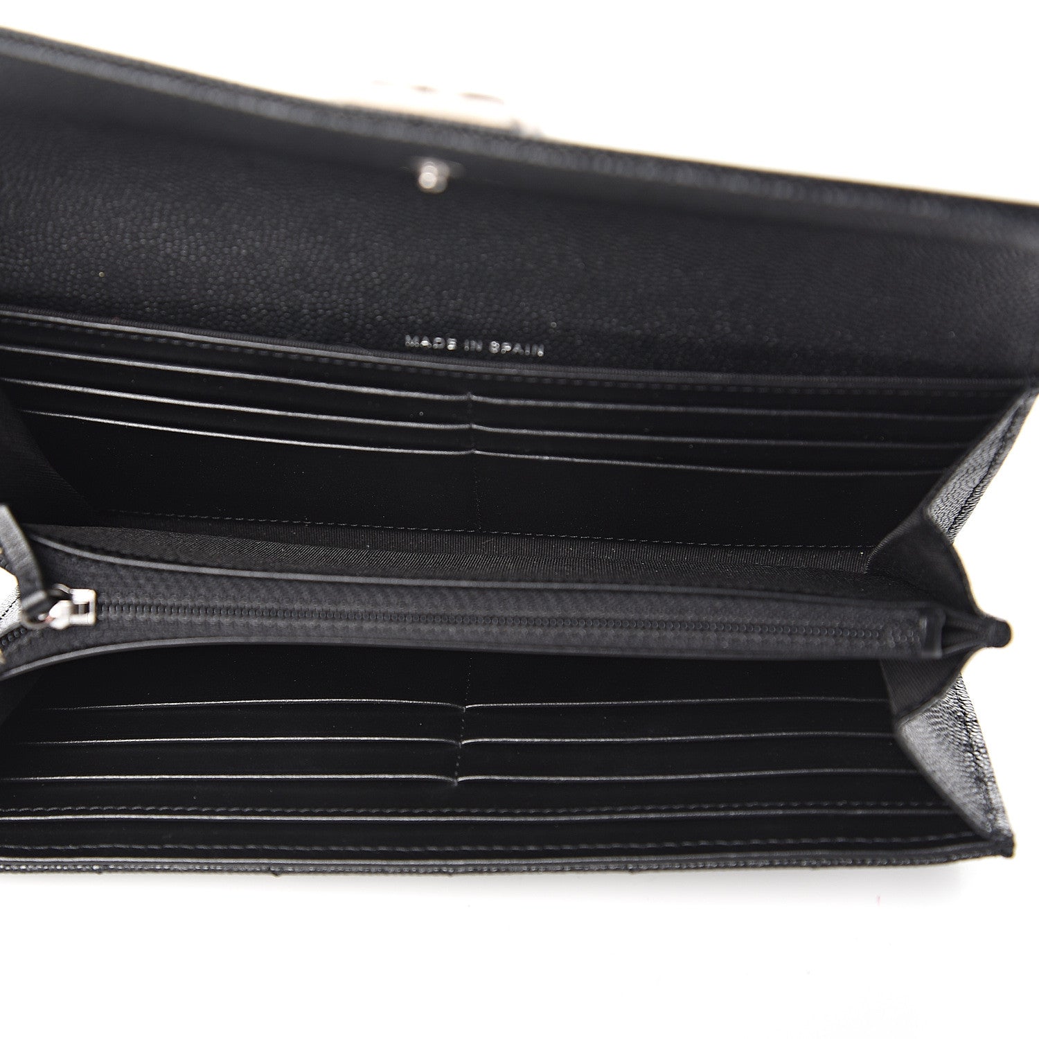Chanel Caviar Quilted Boy Flap Wallet Black 4 of 8