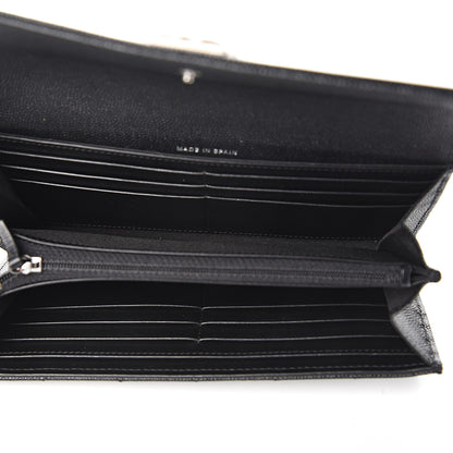Chanel Caviar Quilted Boy Flap Wallet Black 4 of 8