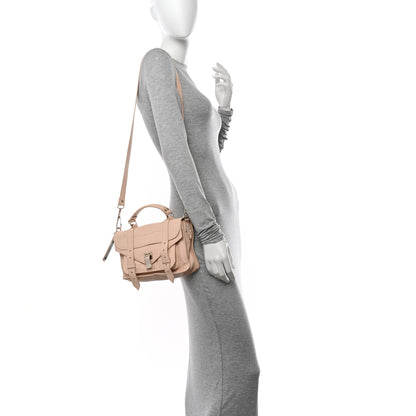 Proenza Schouler Lambskin Tiny PS1 Satchel Nude 2 of 10