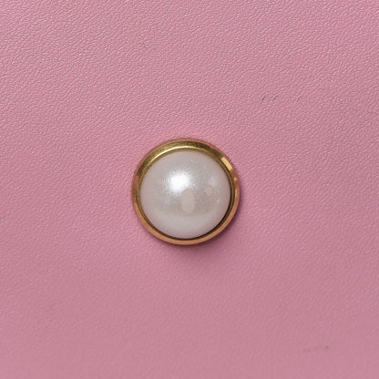 Gucci Nappa Pearl Studded Mini Queen Margaret Broadway Shoulder Bag Sugar Pink 20 of 28