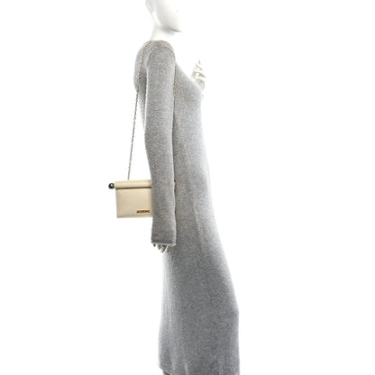 Jacquemus Smooth Calfskin La Petite Pochette Rond Carre Light Ivory 2 of 11