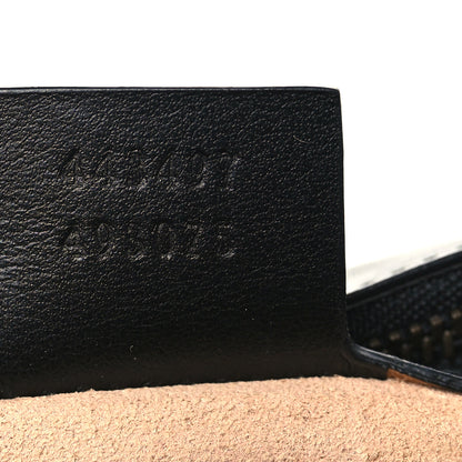 Gucci Calfskin Matelasse Small GG Marmont Shoulder Bag Black 7 of 9