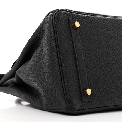 Hermes Togo BIRKIN 30 Black 9 of 14
