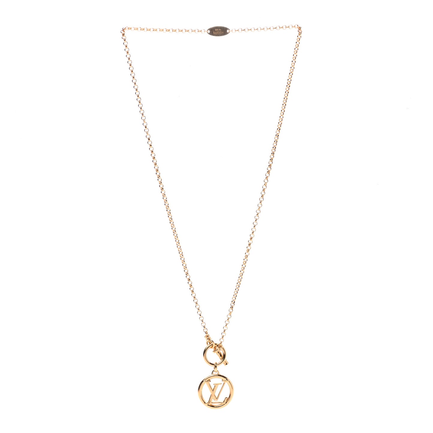 Metal Baby Louise Necklace Gold