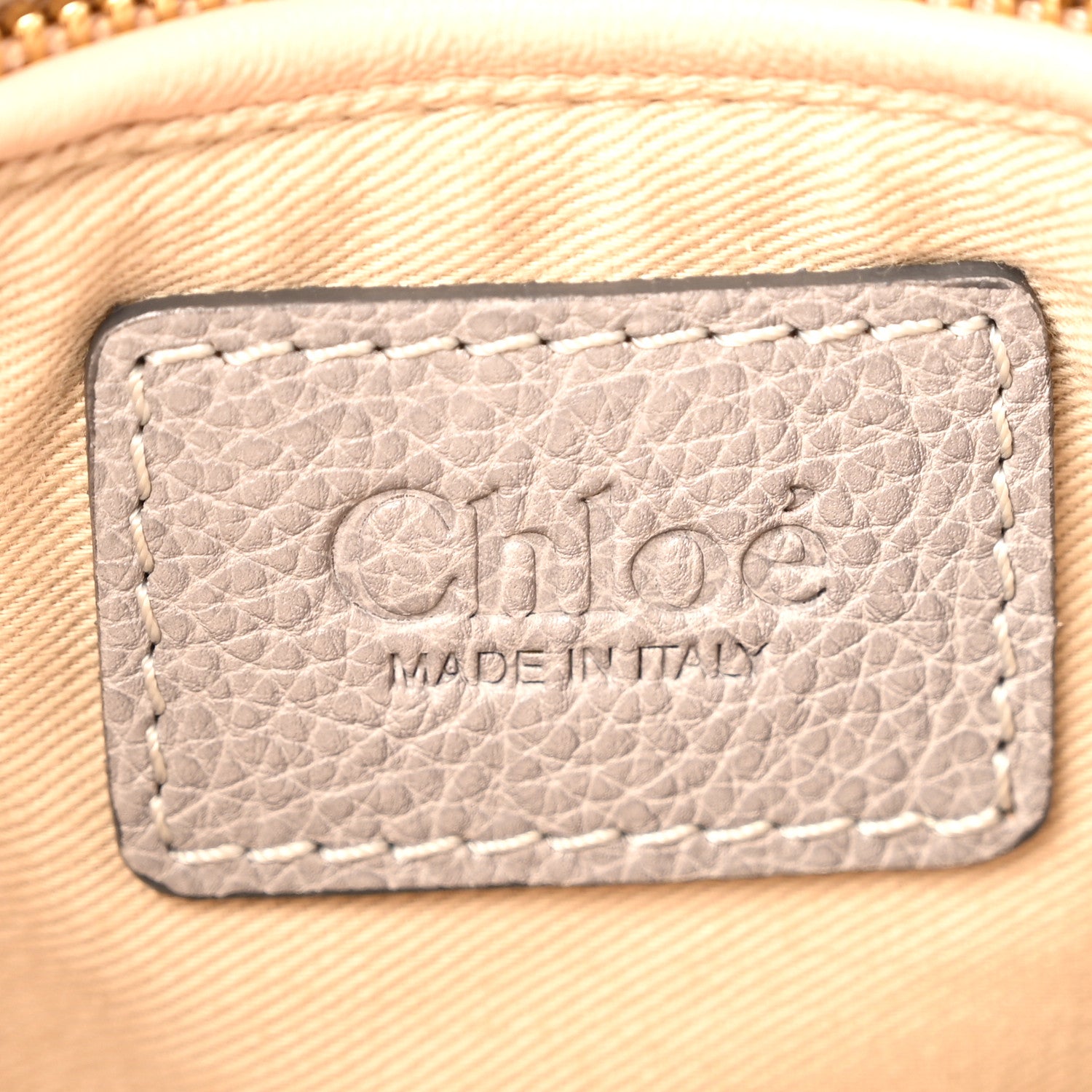 Chloe Calfskin Medium Paraty Cashmere Grey 6 of 14