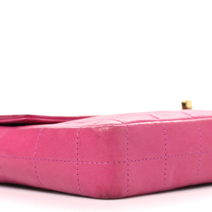 Chanel Lambskin East West Chocolate Bar Flap Pink 9 of 14