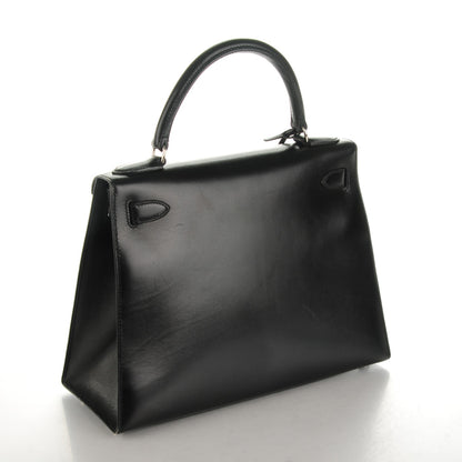 Hermes Box Kelly Sellier 28 Black 4 of 26