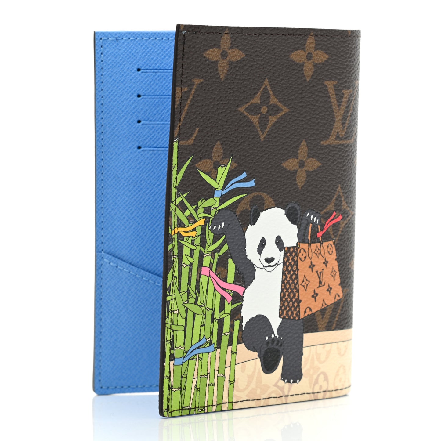Monogram 2021 Christmas Animation China Passport Cover Myosotis Blue