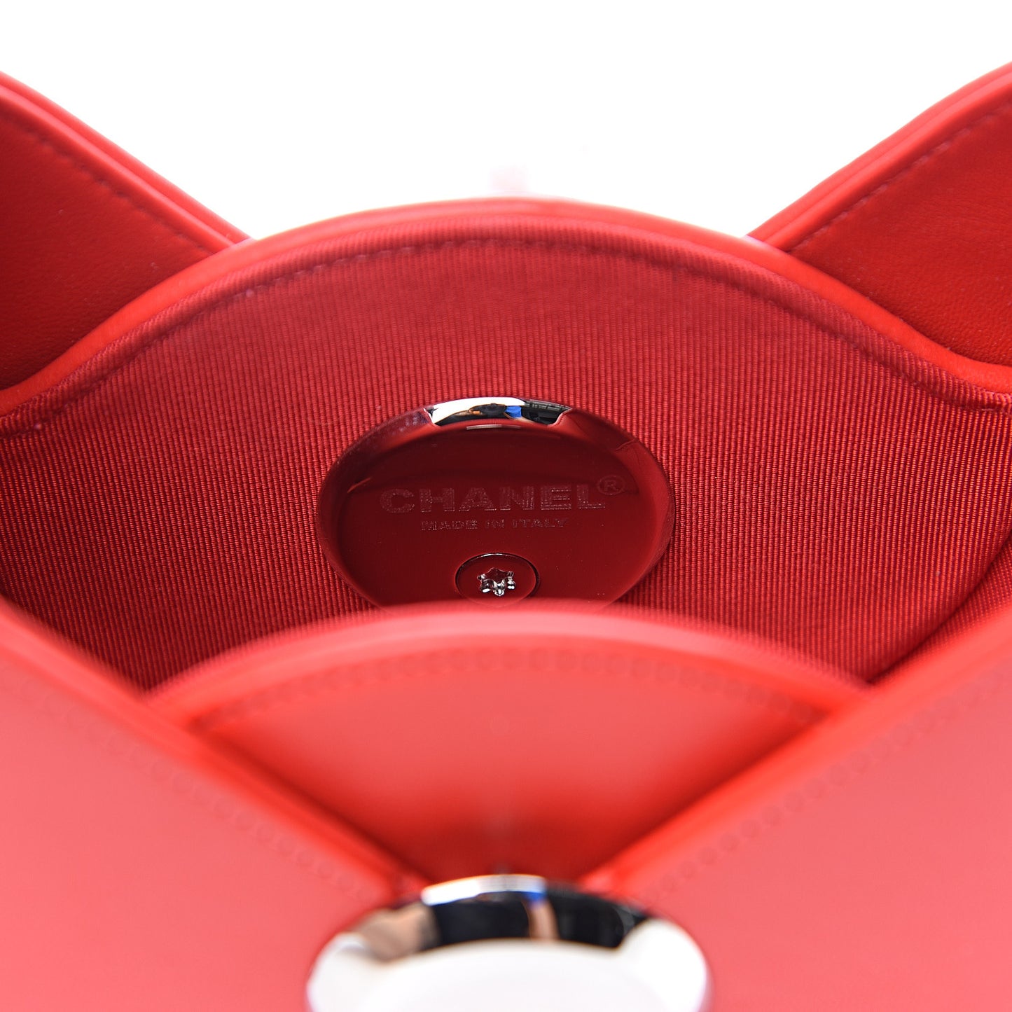 Lambskin Evening In the Air Bag Red