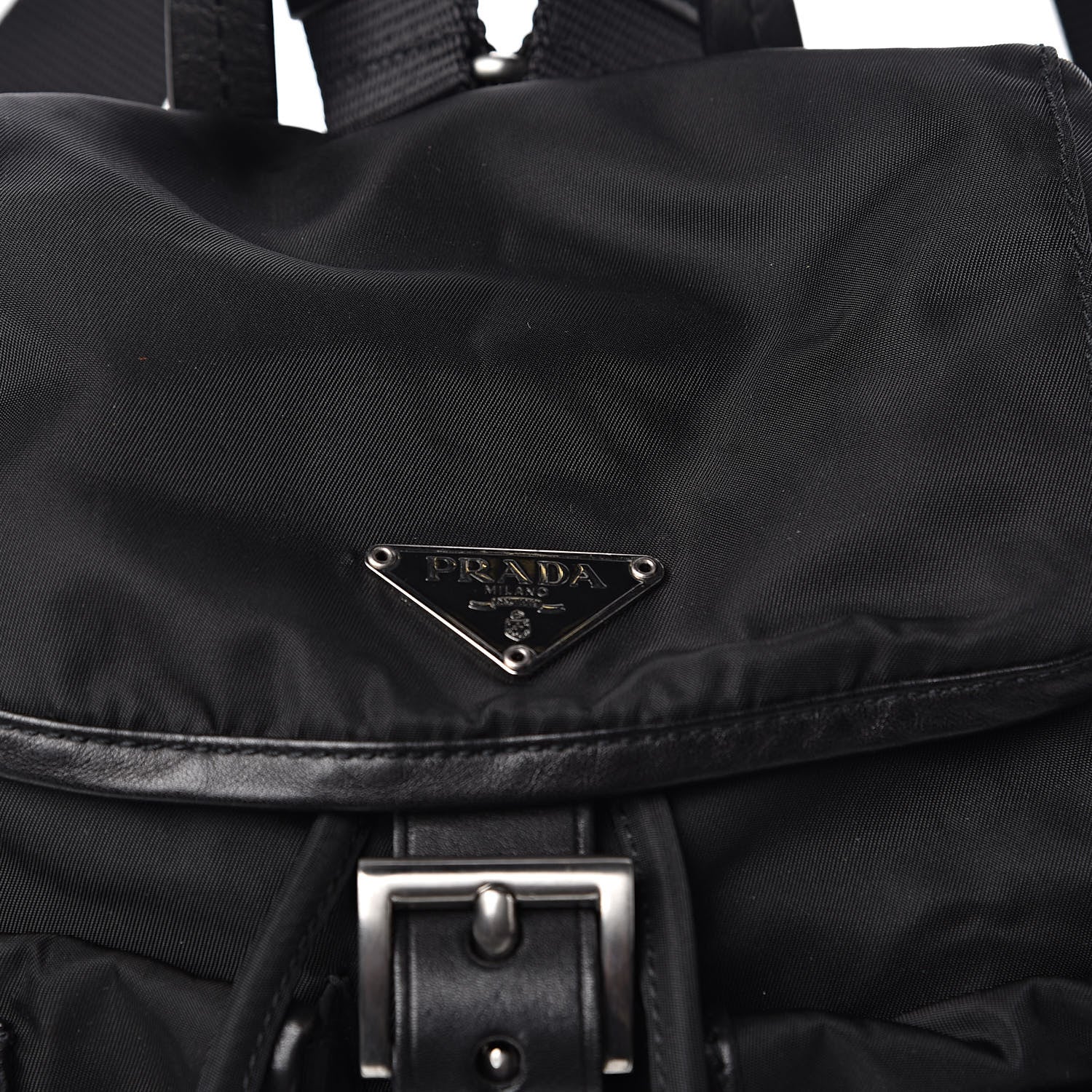 Prada Tessuto Nylon Vela Small Backpack Black 10 of 10