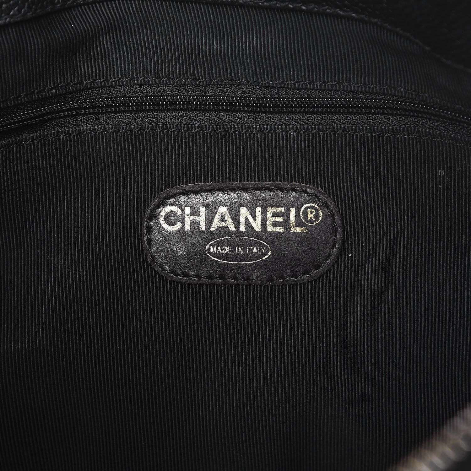 Chanel Caviar CC Shoulder Bag Black 6 of 9