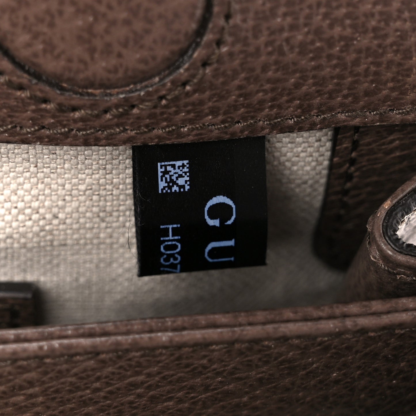 Monogram Jumbo GG Textured Dollar Calfskin Web Small Ophidia Chain Shoulder Bag Camel Ebony New Acero