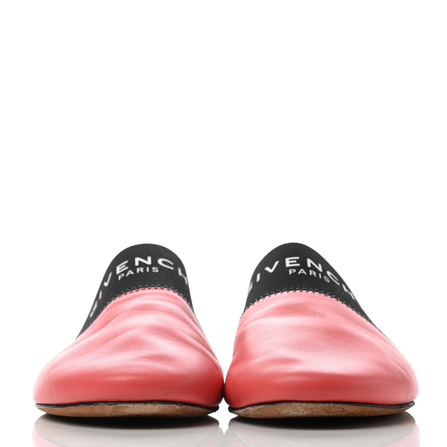 Givenchy Calfskin Bedford Logo Mule Slides 39 Lobster 2 of 8