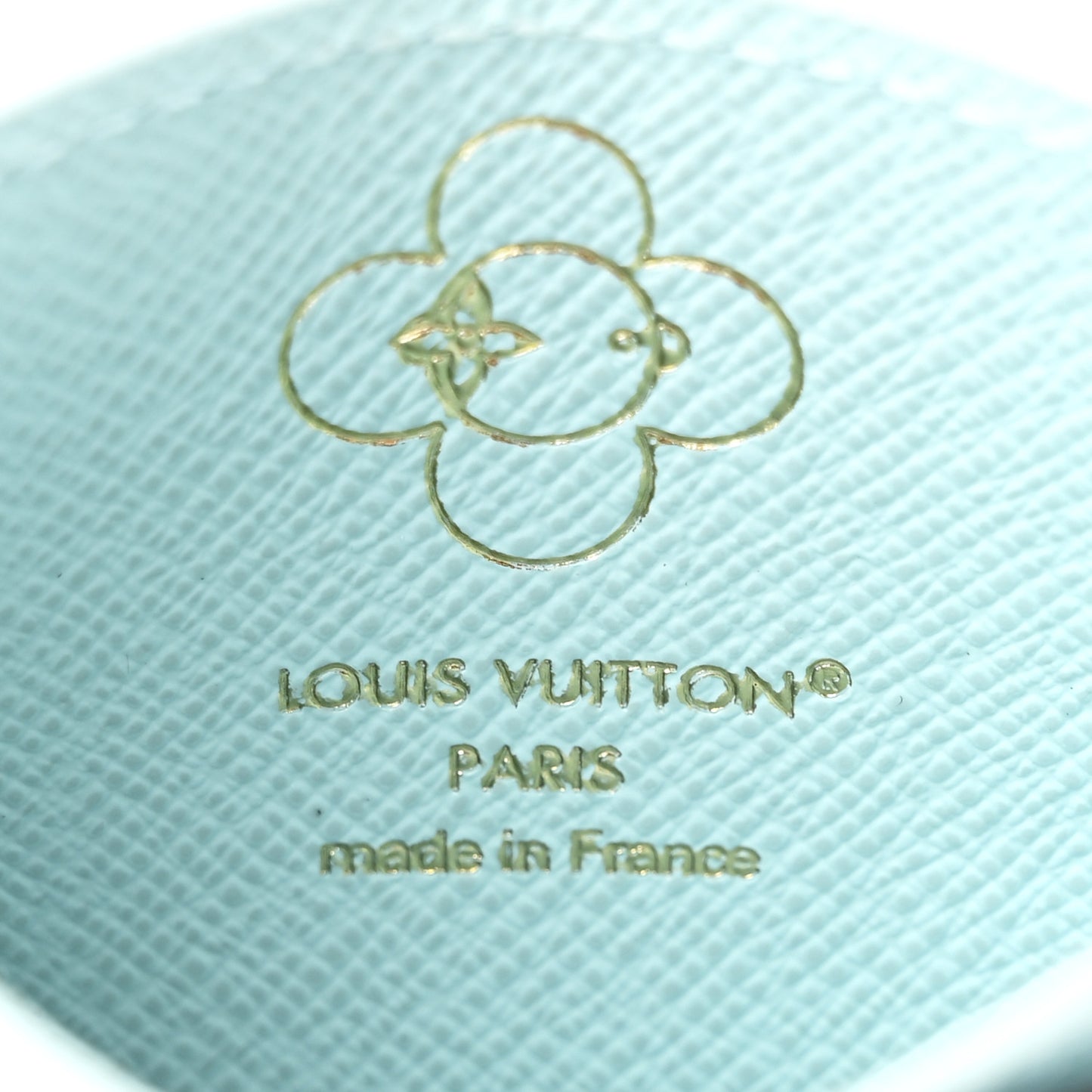 Monogram Vivienne Card Holder Animation Blue