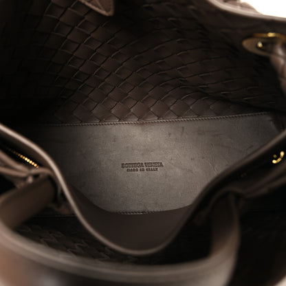 Bottega Veneta Nappa Intrecciato Medium Andiamo Shoulder Bag Taupe Grey 6 of 12