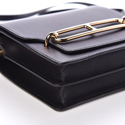 Hermes Evergrain Mini Sac Roulis Black 8 of 11