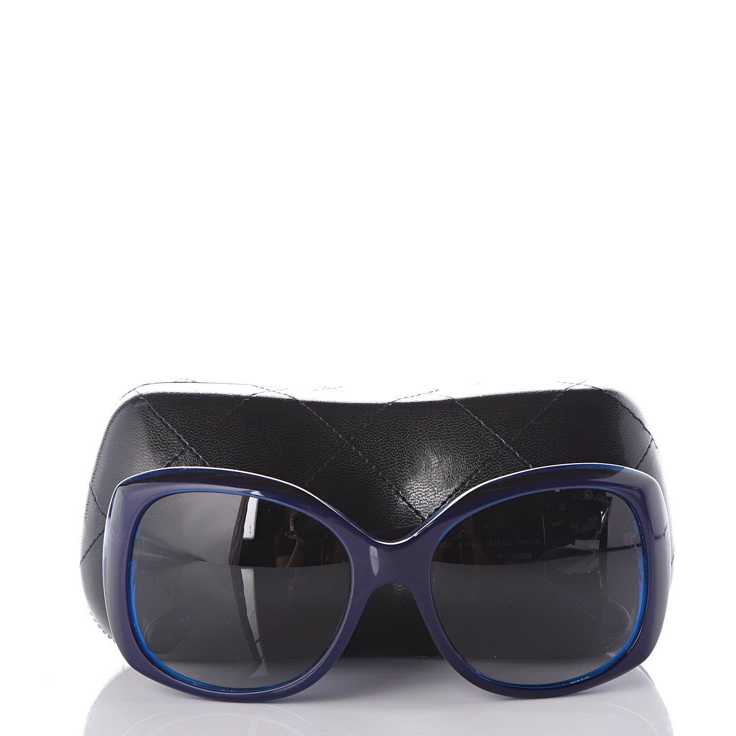 Chanel CC Sunglasses 5183 Blue 8 of 8