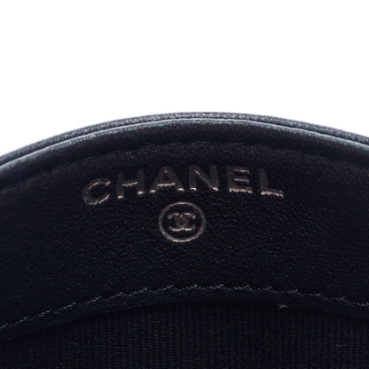 Chanel Lambskin Quilted Card Holder So Black 6 of 7