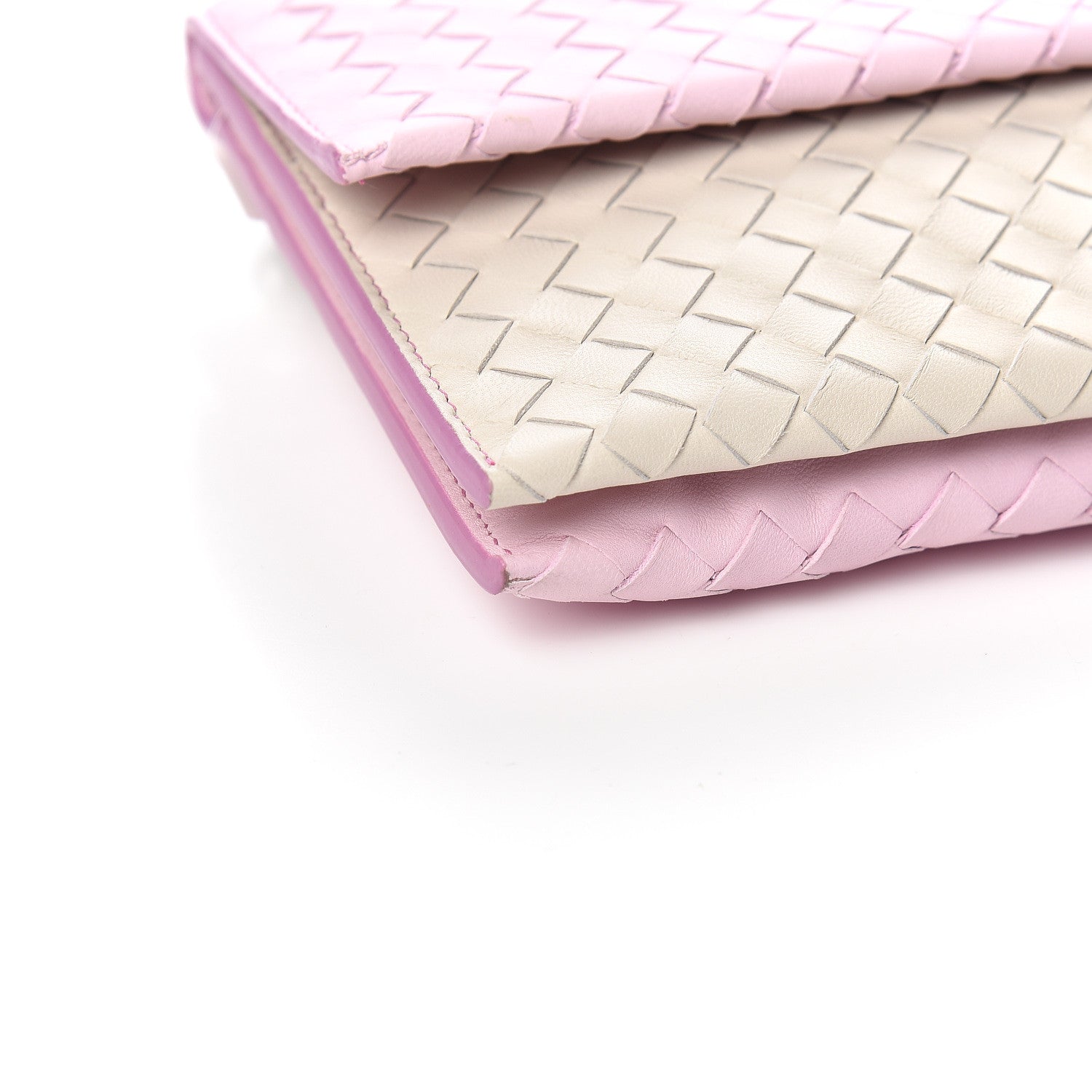 Bottega Veneta Nappa Intrecciato Wallet Bag Dragee Mist Twilight 7 of 8