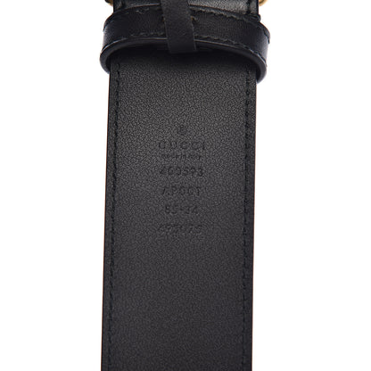 Gucci Calfskin Double G 40mm Belt 85 34 Black 4 of 8
