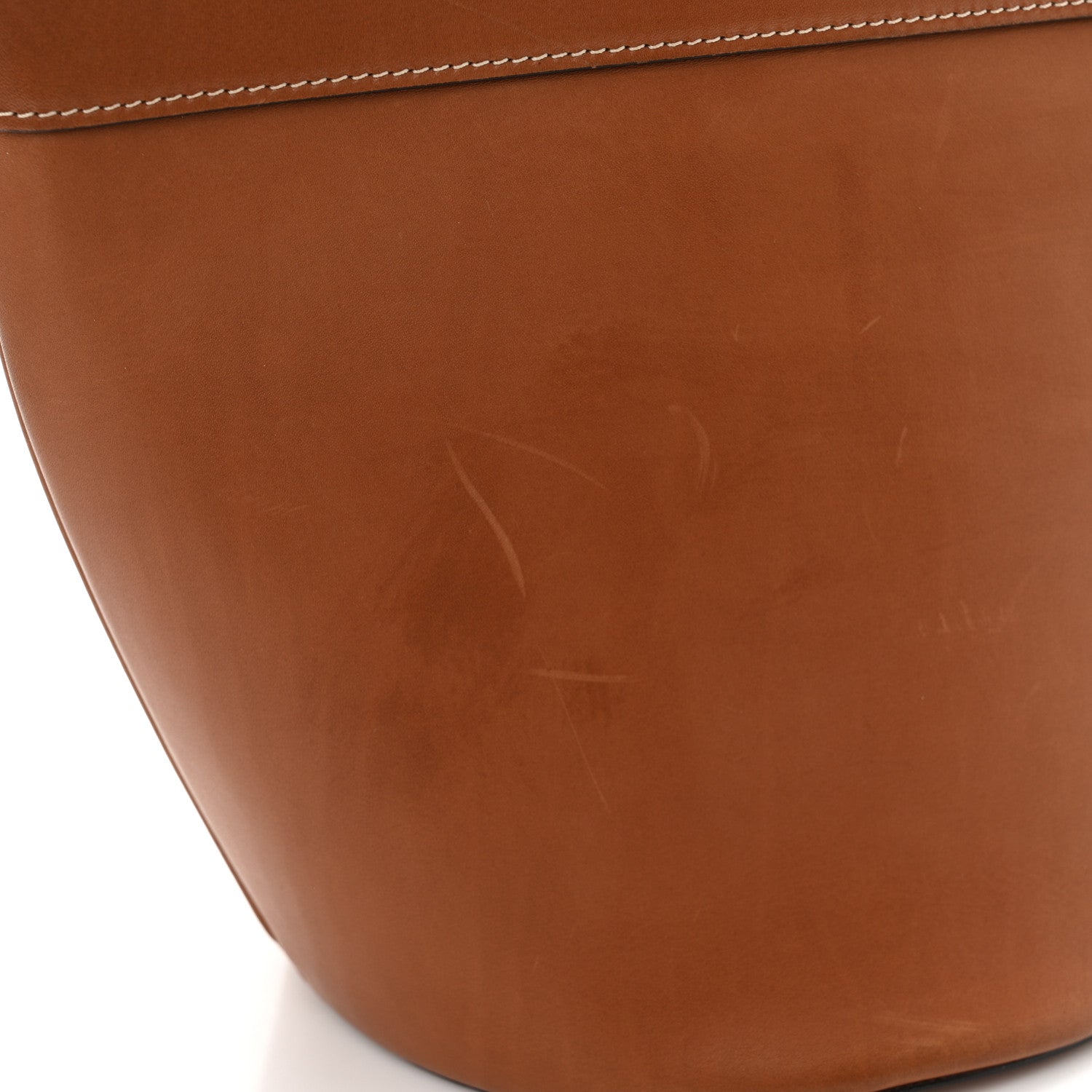 Celine Natural Calfskin Crecy Bucket Bag Tan 16 of 17