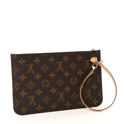 Louis Vuitton Monogram Neverfull MM GM Pochette 3 of 8