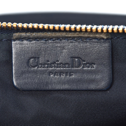 Christian Dior Monogram Mini Saddle Pochette Navy 6 of 7